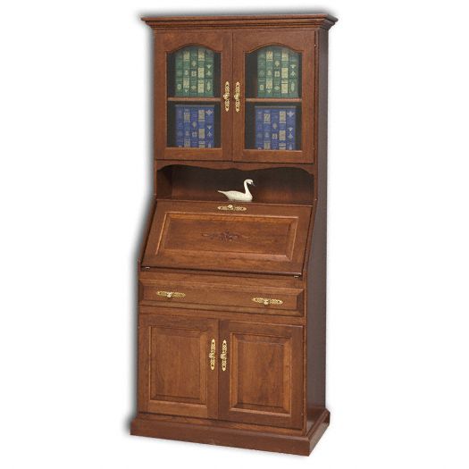 Deluxe 33&quot; Secretary Desk With Doors