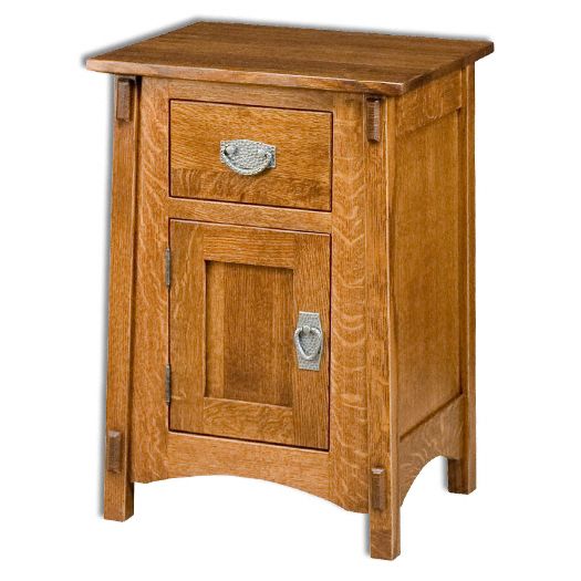 McCoy 1 Drawer 1 Door Nightstand