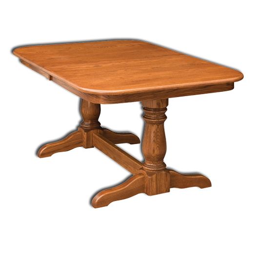 Dutch Double Pedestal Table