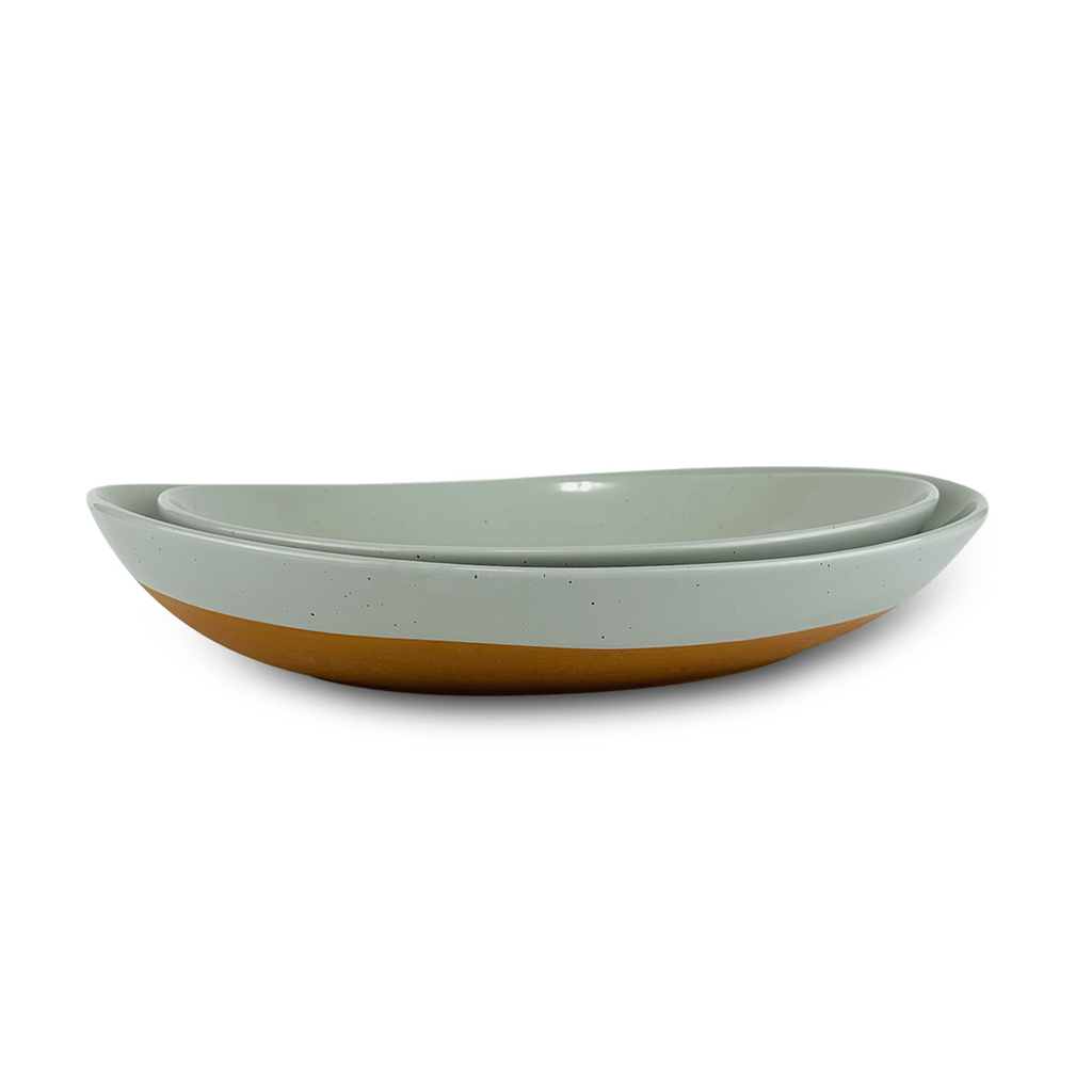 Small Mixing Bowls Set of 2 - 2.5 & 1.6 Qt - Earl Grey – MORA CERAMICS