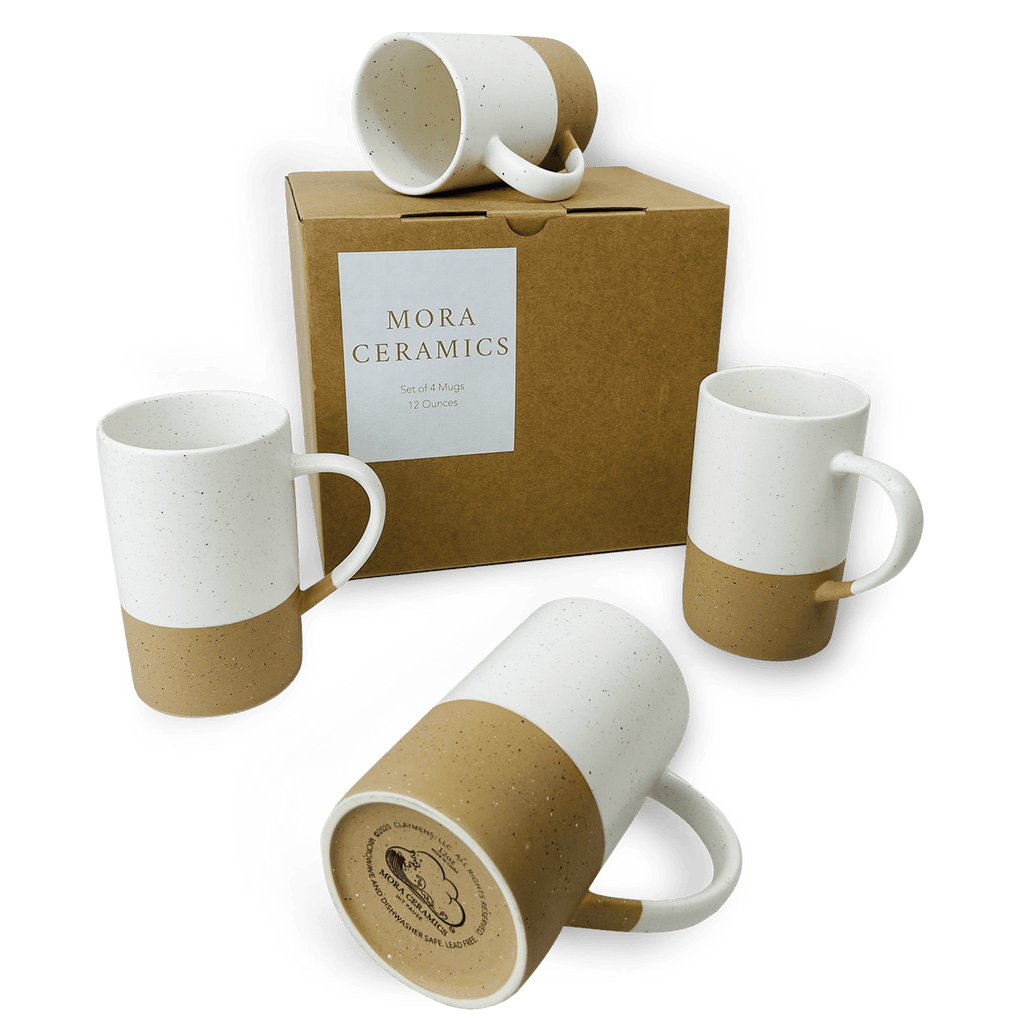 Merakrt Solid Ceramic Coffee Mugs Set of 1 Tea Mugs Milk Mugs Microwav