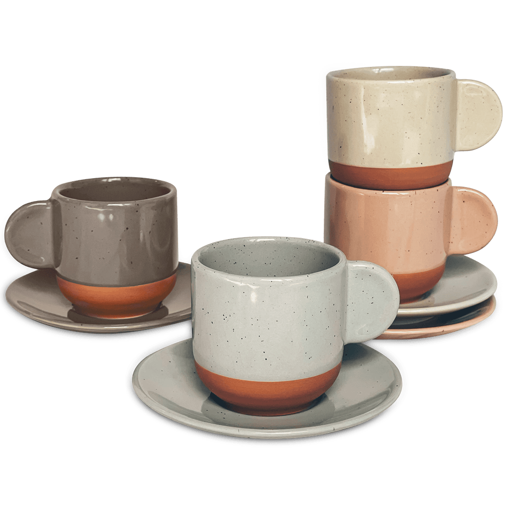 Cappuccino - Coffee Bar No.4 Set of 4 Cups & Saucers – Waechtersbach