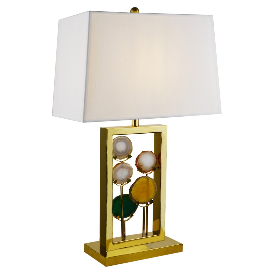 AGATE TABLE LAMP