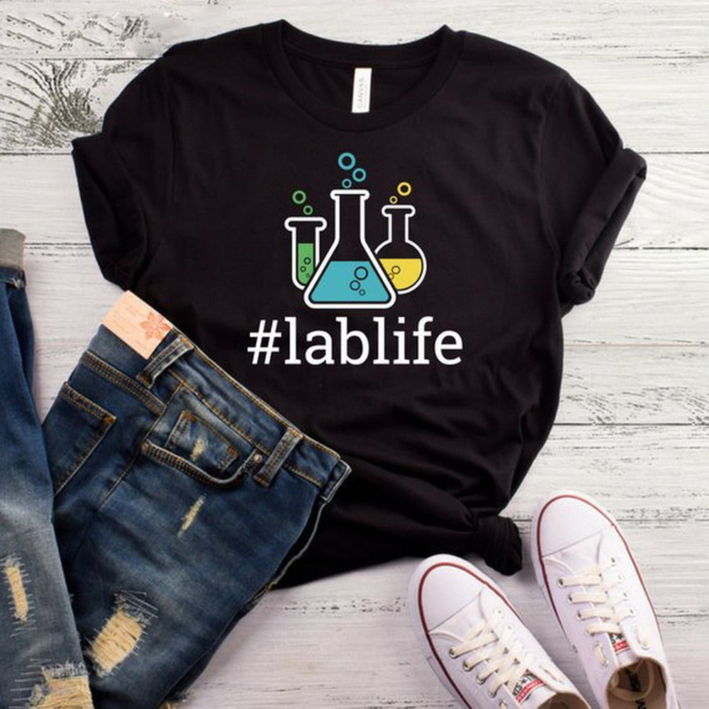 Lablife T Shirt Lab Tech Shirt Funny Medical Technician Gift Med Week Beefly