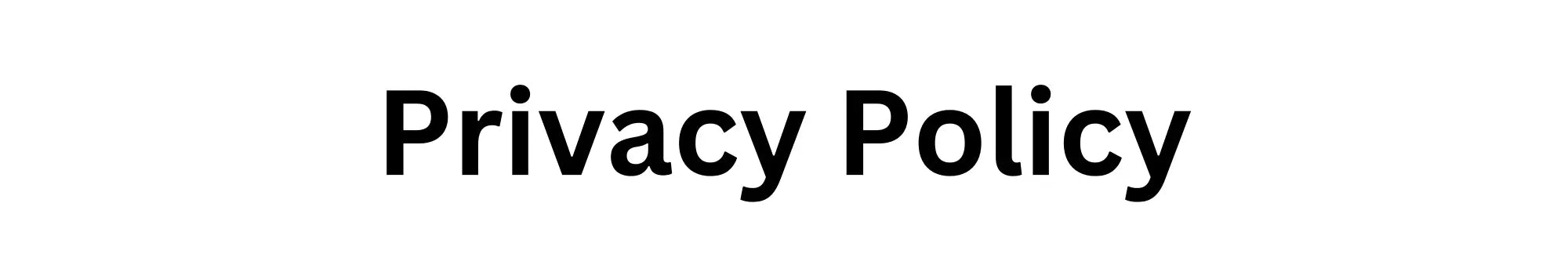Privacy Policy Uzo