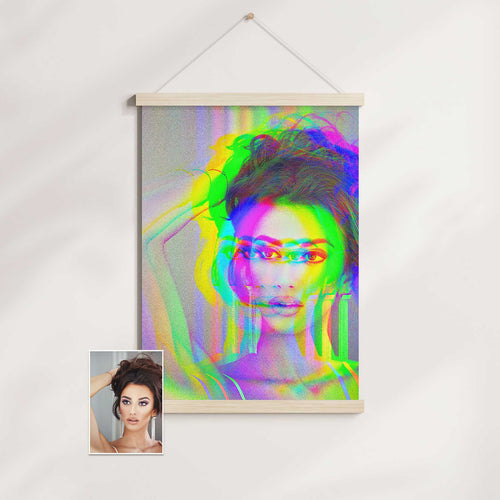 Personalised Anaglyph 3D Poster Hanger