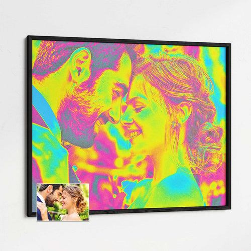 Personalised Acid Trip Framed Print