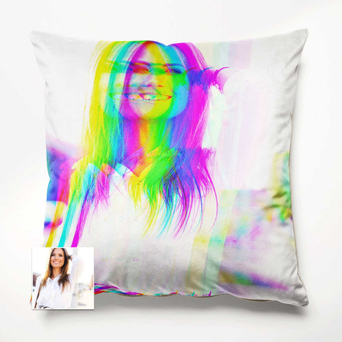 Personalised Anaglyph 3D Cushion