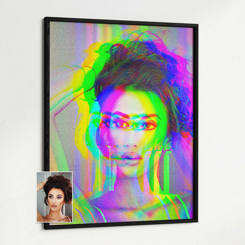 Personalised Anaglyph 3D Framed Print