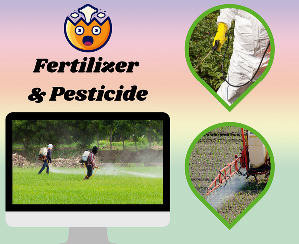 fertilizer v/s pesticide