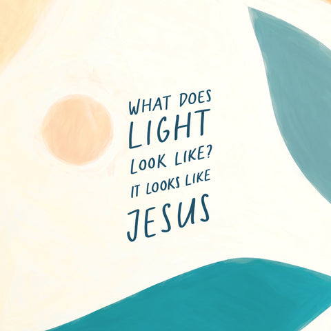 What does light look like? It looks like Jesus - Encouraging short sermons and devotionals compiled by The Commandment Co