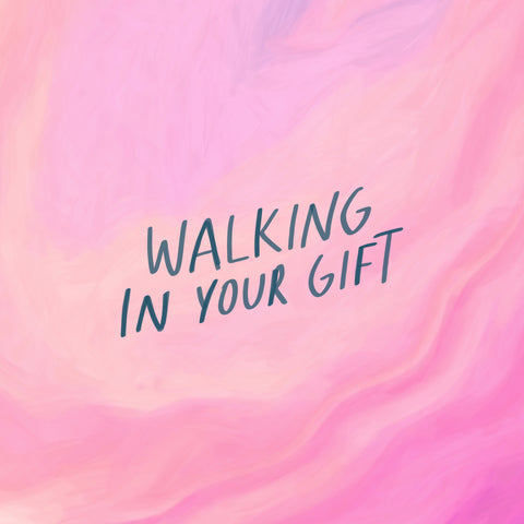 Walking in your gift - Encouraging short sermons and devotionals compiled by The Commandment Co