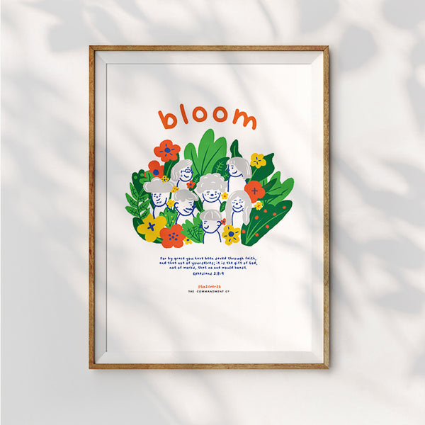#GoSilverSG Bloom Poster