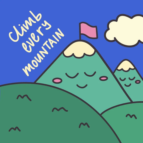 Climb Every Mountain - Encouraging short sermons and devotionals compiled by The Commandment Co