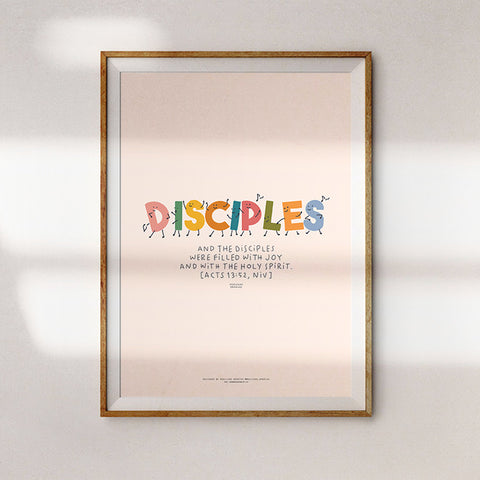 Disciples - Encouraging short sermons and devotionals compiled by The Commandment Co