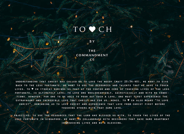 Touch To Love Christ social campaign by The Commandment Co