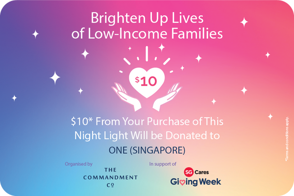 sgg cares giving week collaboration with the commandment co night lights brighten up lives