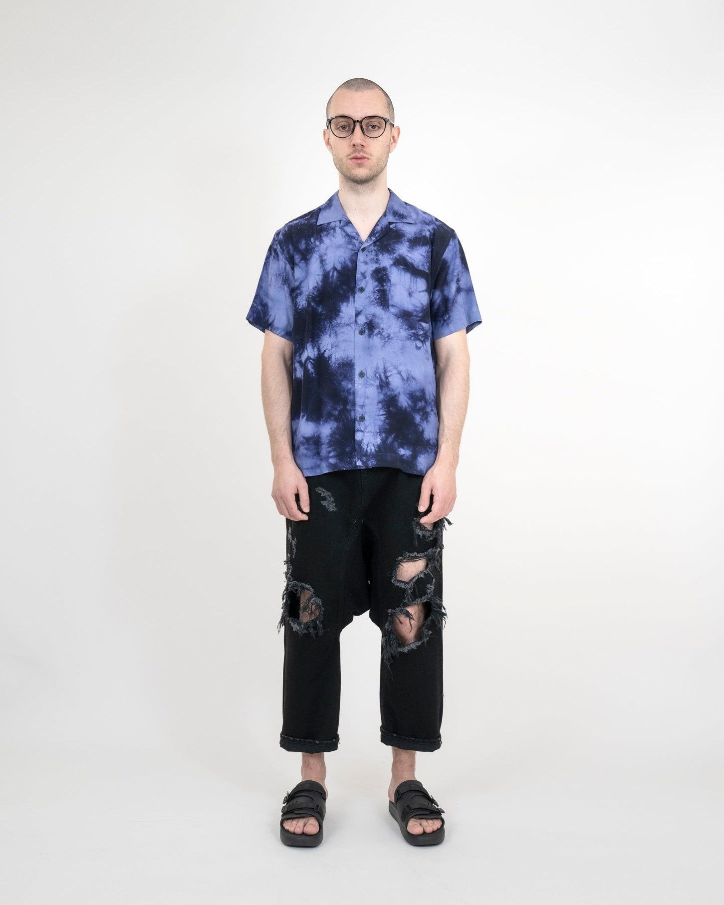 Watteau pleats Hawaian shirt – FUMITO GANRYU OFFICIAL STORE