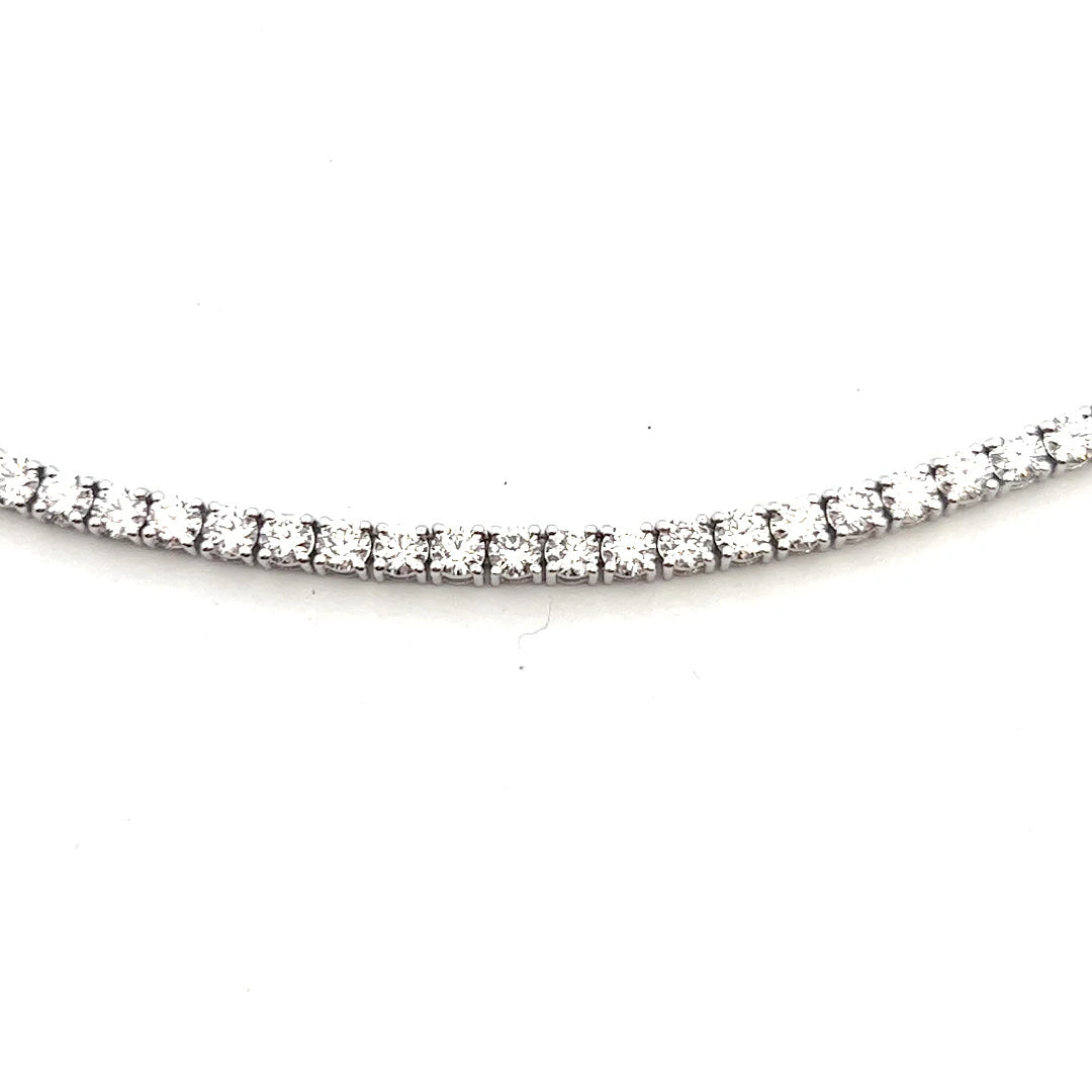 Material Good | Medium Diamond Tennis Necklace