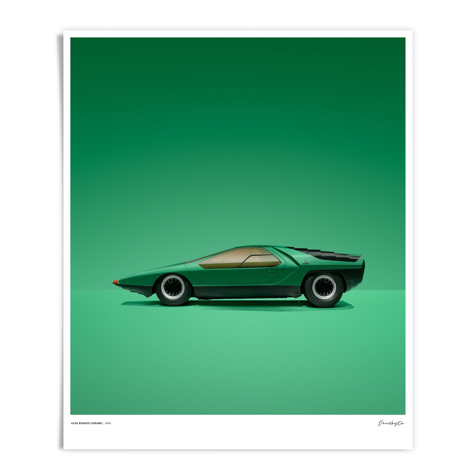 Alfa Romeo Carabo  Giclee Print  20x24