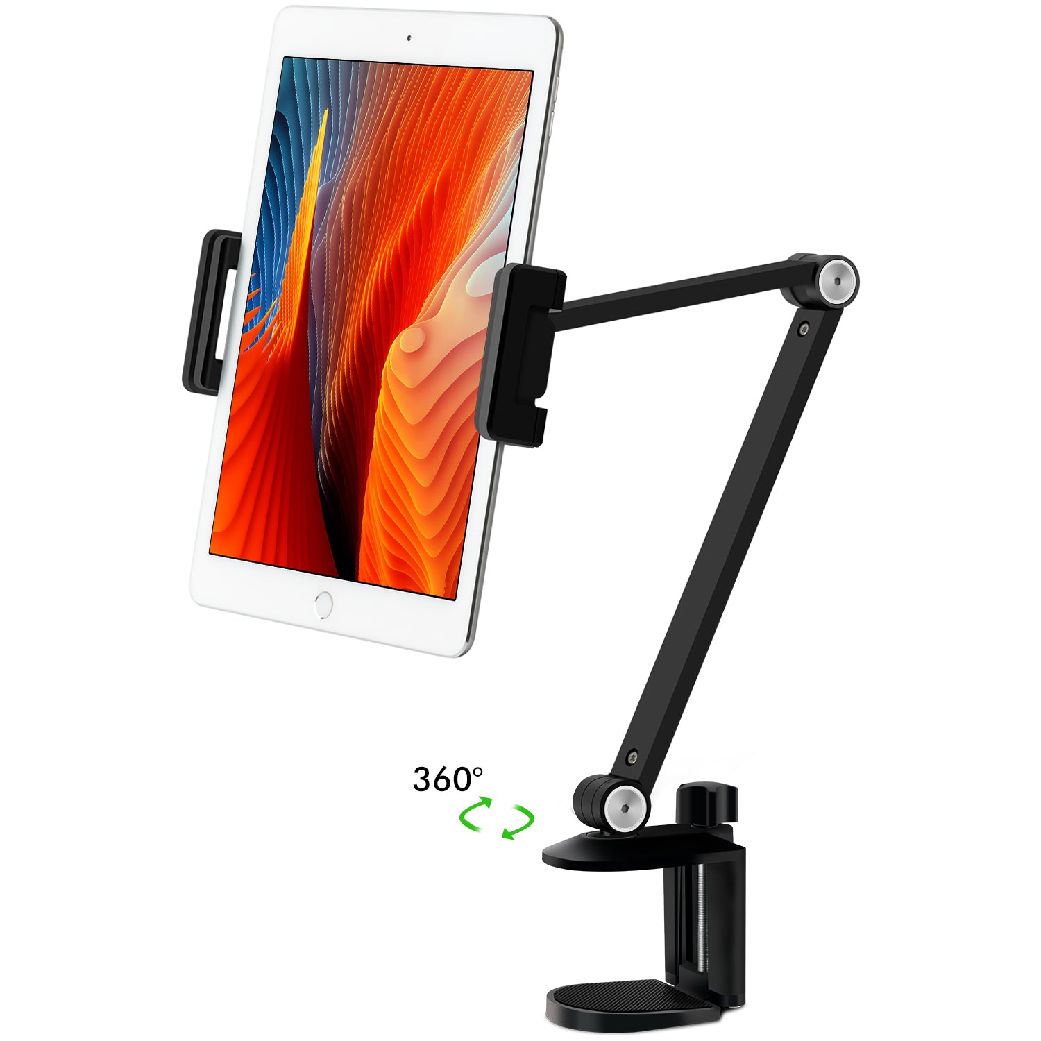 CNC Aluminum Adjustable Phone Tablet Desktop Stand Holder Mount For iPhone  iPad