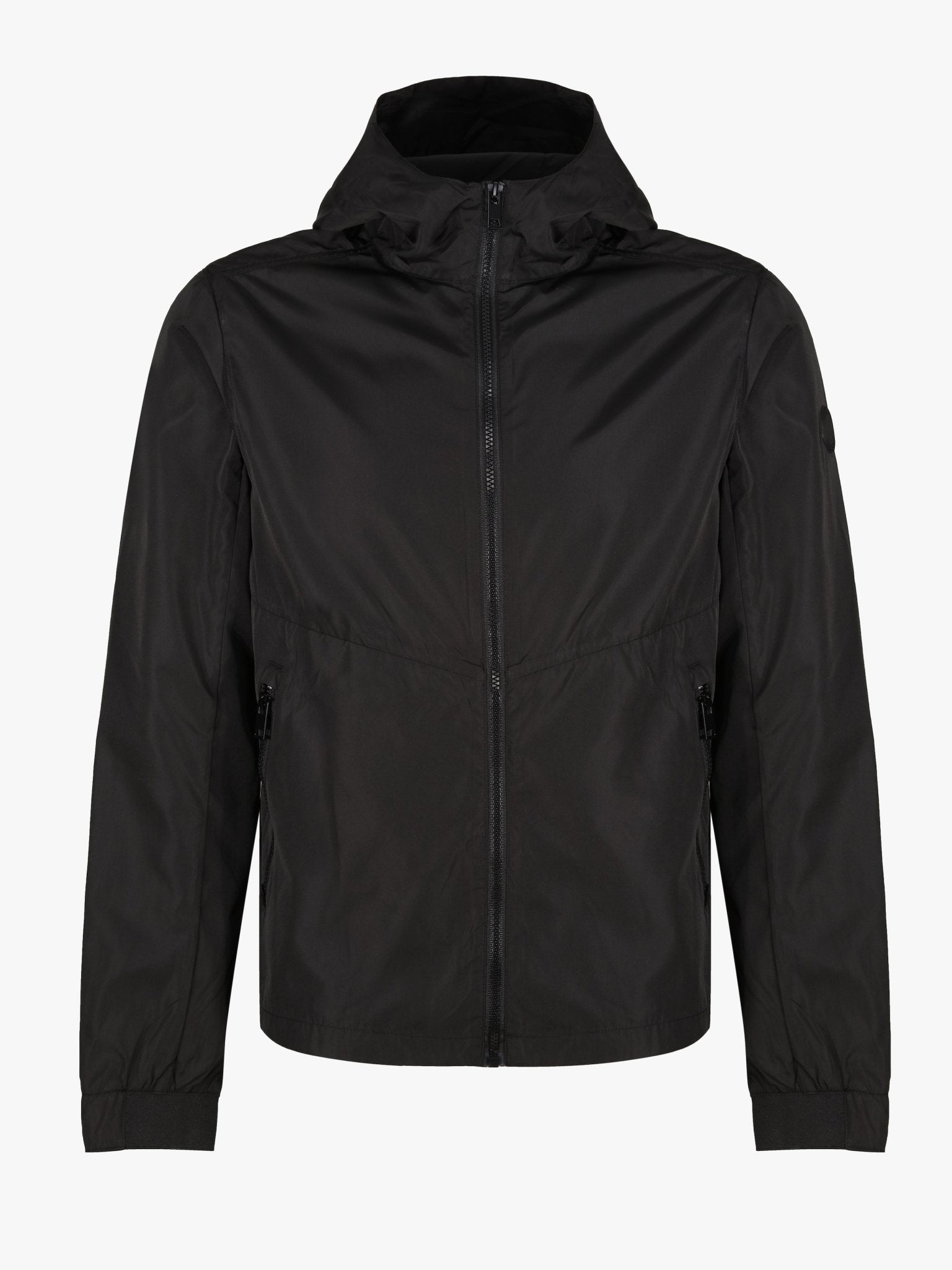 All Black Active Windbreaker