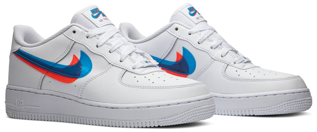 3d glasses air force ones