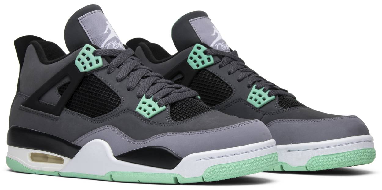 jordan 4 retro green glow