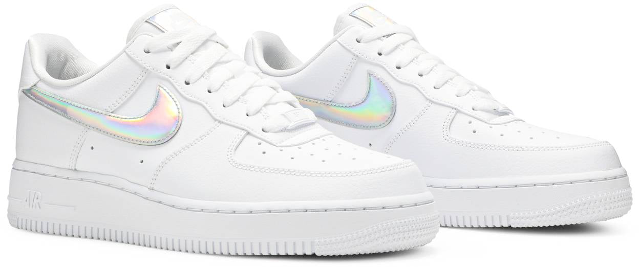 nike air force 1 low iridescent swoosh