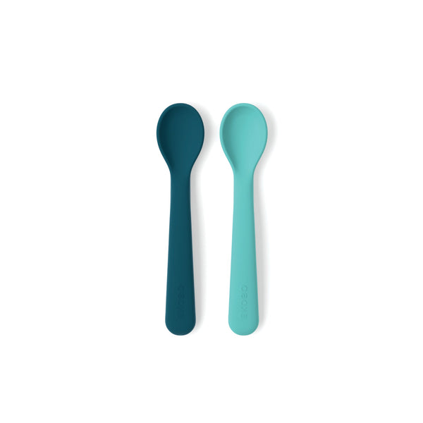 Baby Silicone Suction Bowls - Blue – Goobie Baby