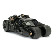 Load image into Gallery viewer, DC COMICS Batman 2008 The Dark Knight Movie Tumbler Batmobile Metals Die-cast Toy Car with Batman Die-cast Figure, 1:24 Scale (253215005)
