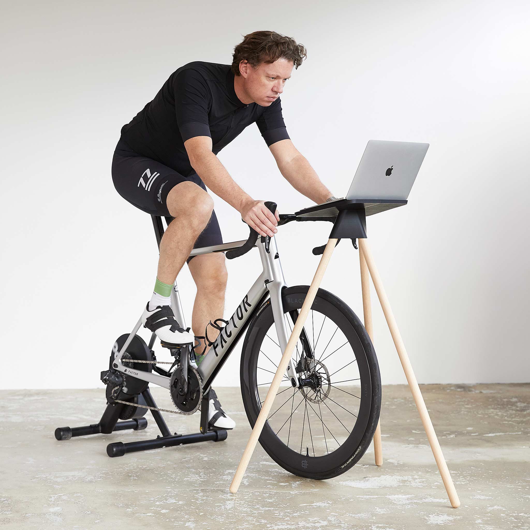 laptop stand for bike trainer