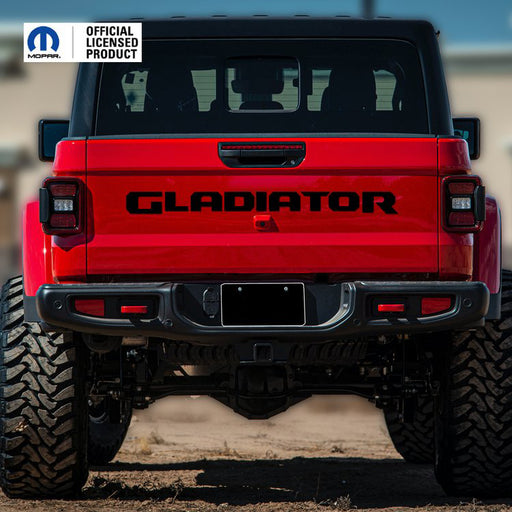 Rubicon Trail. Tailgate Textured Topo GLADIATOR Wrap Kit with