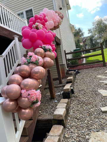 15 feet Organic Balloon Garland