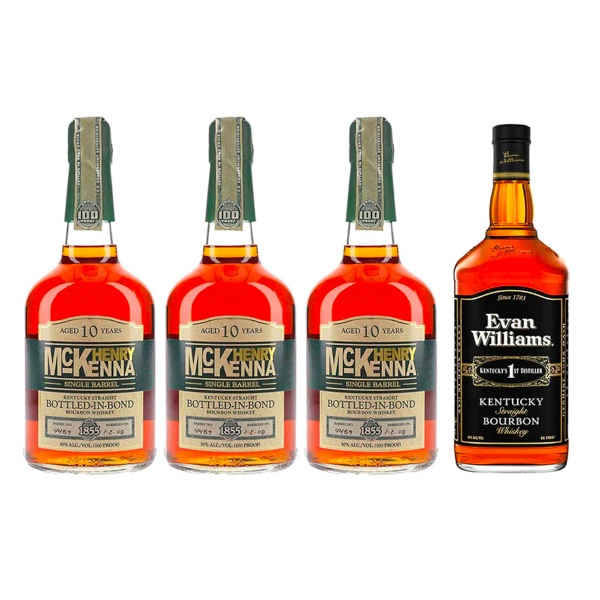 3 HENRY MCKENNA + EVAN WILLIAMS VALUE BUNDLE