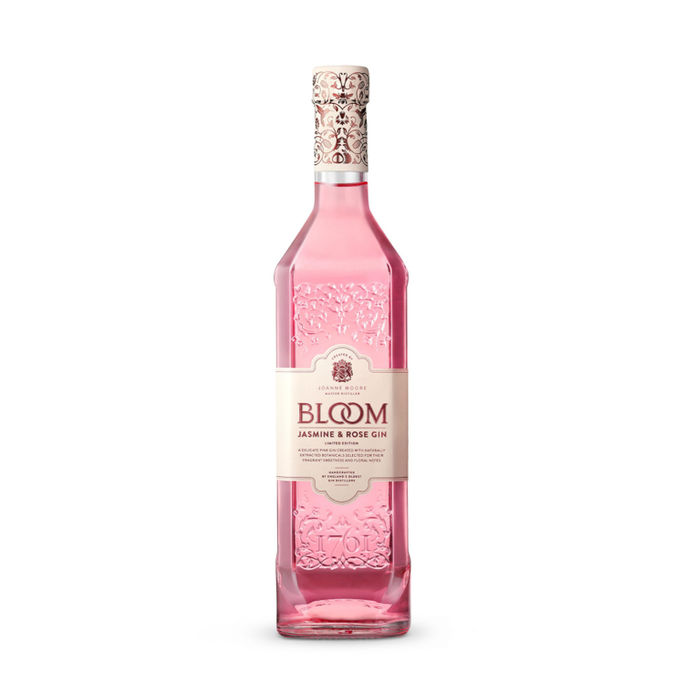 Bloom Gin Jasmine & Rose Limited Edition New Western Gin