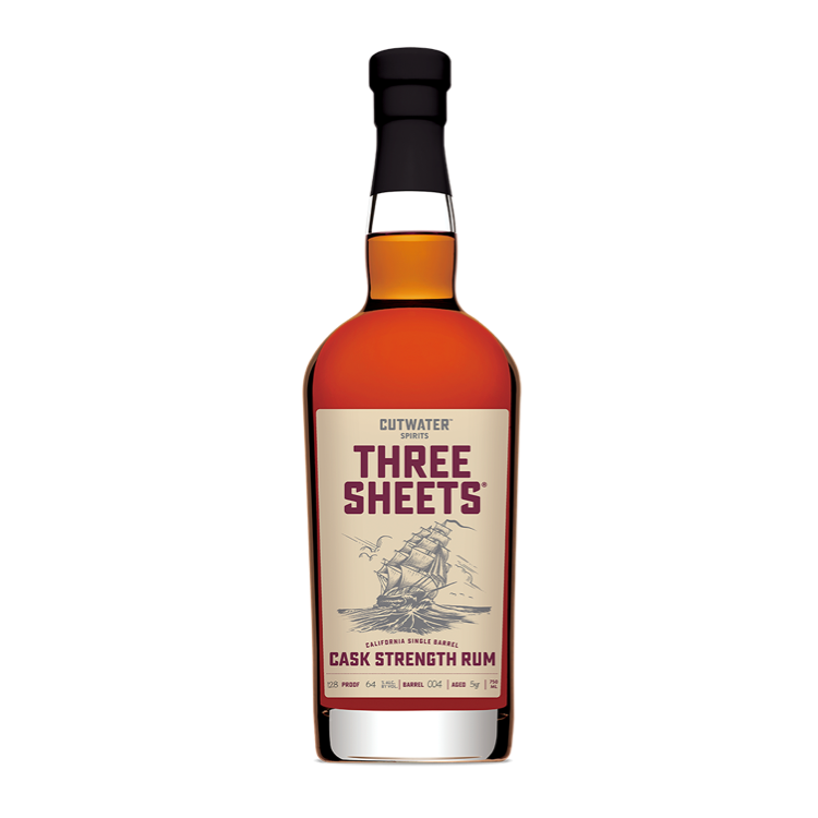 Cutwater Spirits Three Sheets Cask Strength Rum