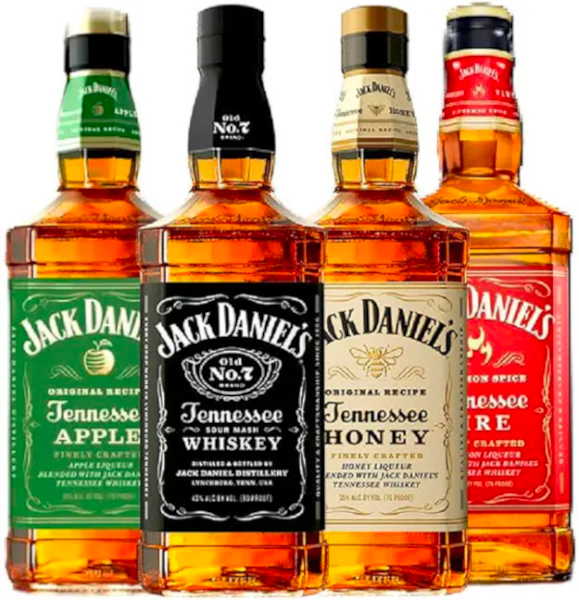 Jack Daniels 4 Pack Bundle