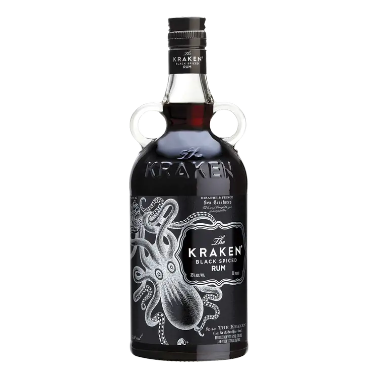 Kraken Black Spiced Rum Dark Label 70 Proof