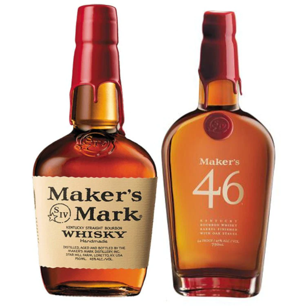 Maker's Mark Bourbon & Maker's Mark 46 Bundle