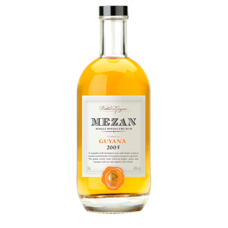 Mezan Single Distillery Rum Guyana 2005