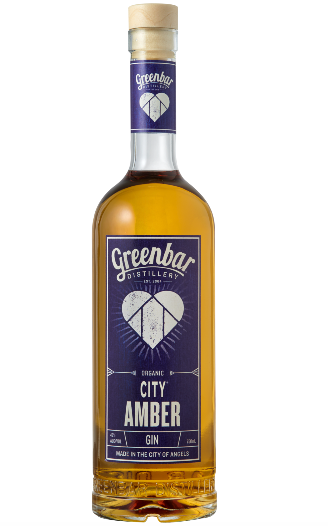 Greenbar Distillery City Amber Gin