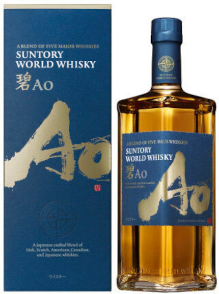 Suntory World Whisky Ao A Blend Of Five Major World