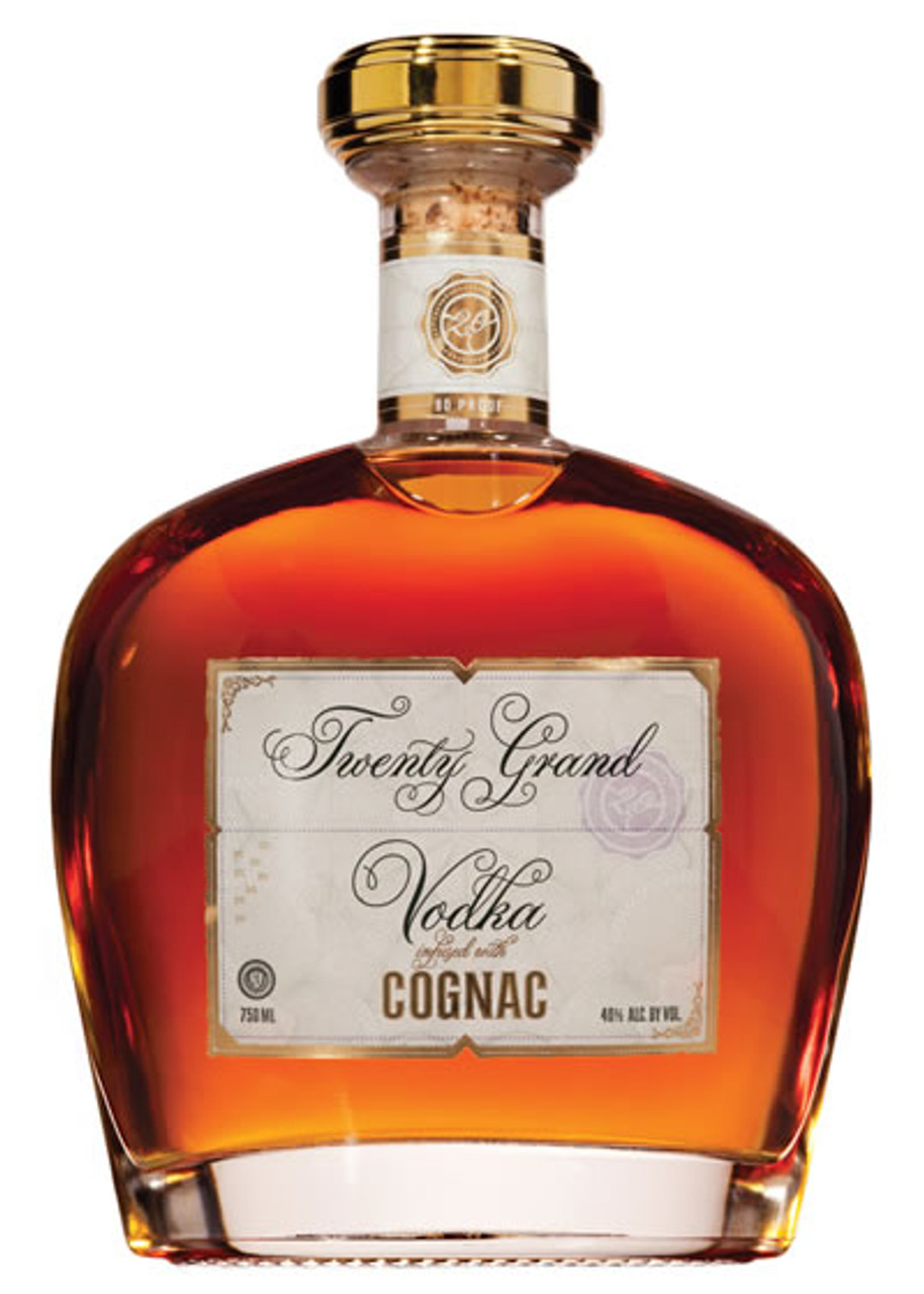 Twenty Grand Vodka infused with Cognac