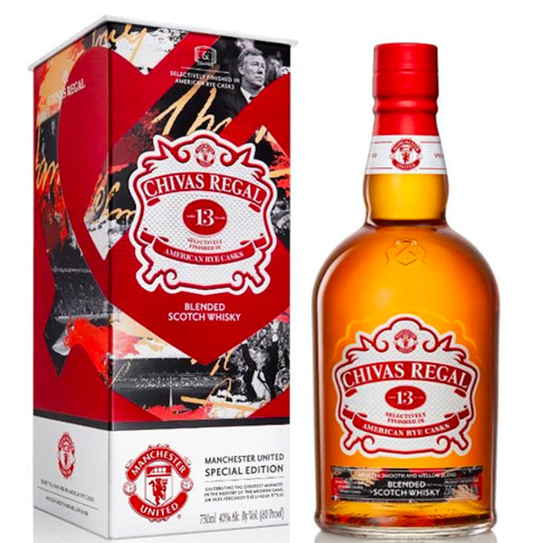 Chivas Regal 13 Year Manchester United Edition