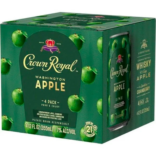 Crown Royal Washington Apple 4pk Cans