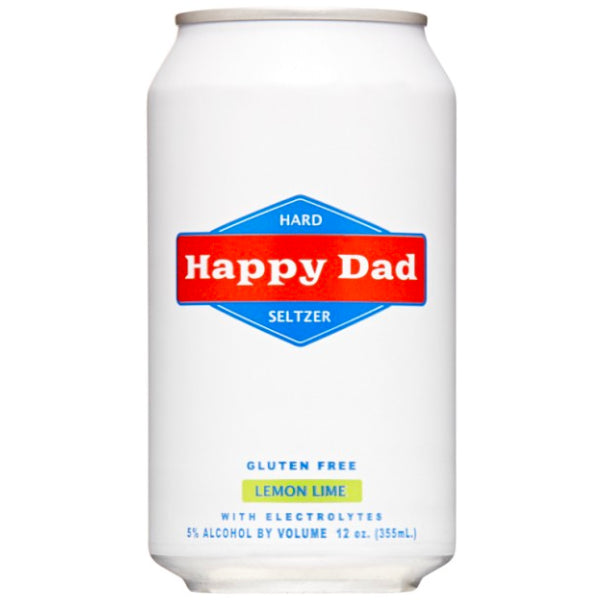 Happy Dad Lemon Lime Seltzer 12 Pack