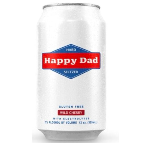 Happy Dad Wild Cherry Seltzer 12 Pack