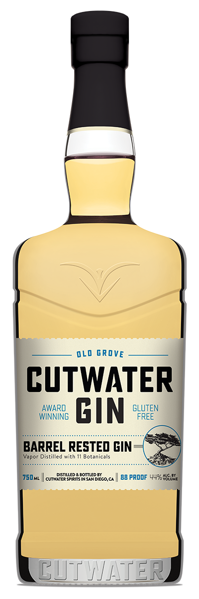 Cutwater Barrel Rested Old Grove Gin