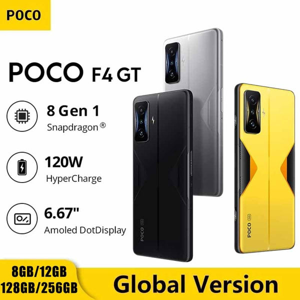 Global Version POCO F4 5G Smartphone 128GB/256GB Snapdragon 870